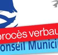 PV et délibérations du conseil municipal